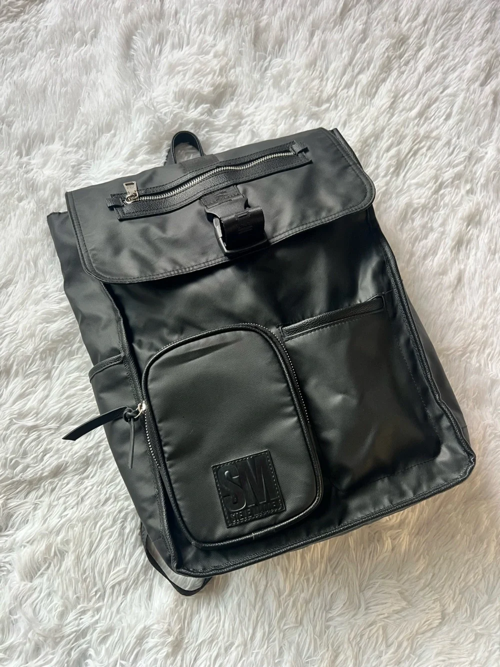 Back to School Steve Madden Black Backpack